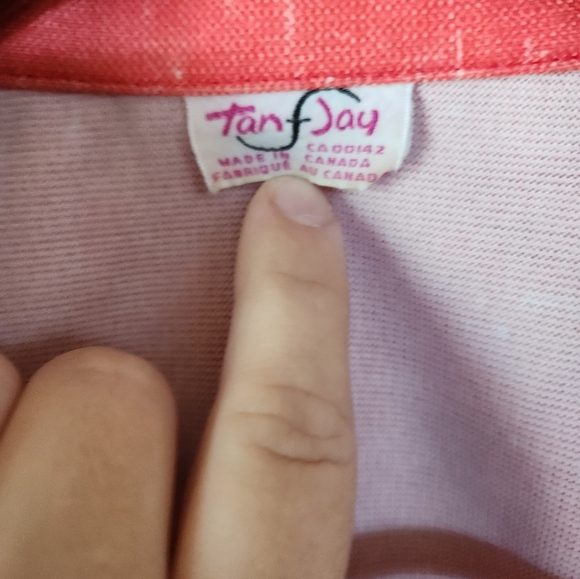 Vintage Tanjay short sleeve blazer coral - Picture 6 of 8